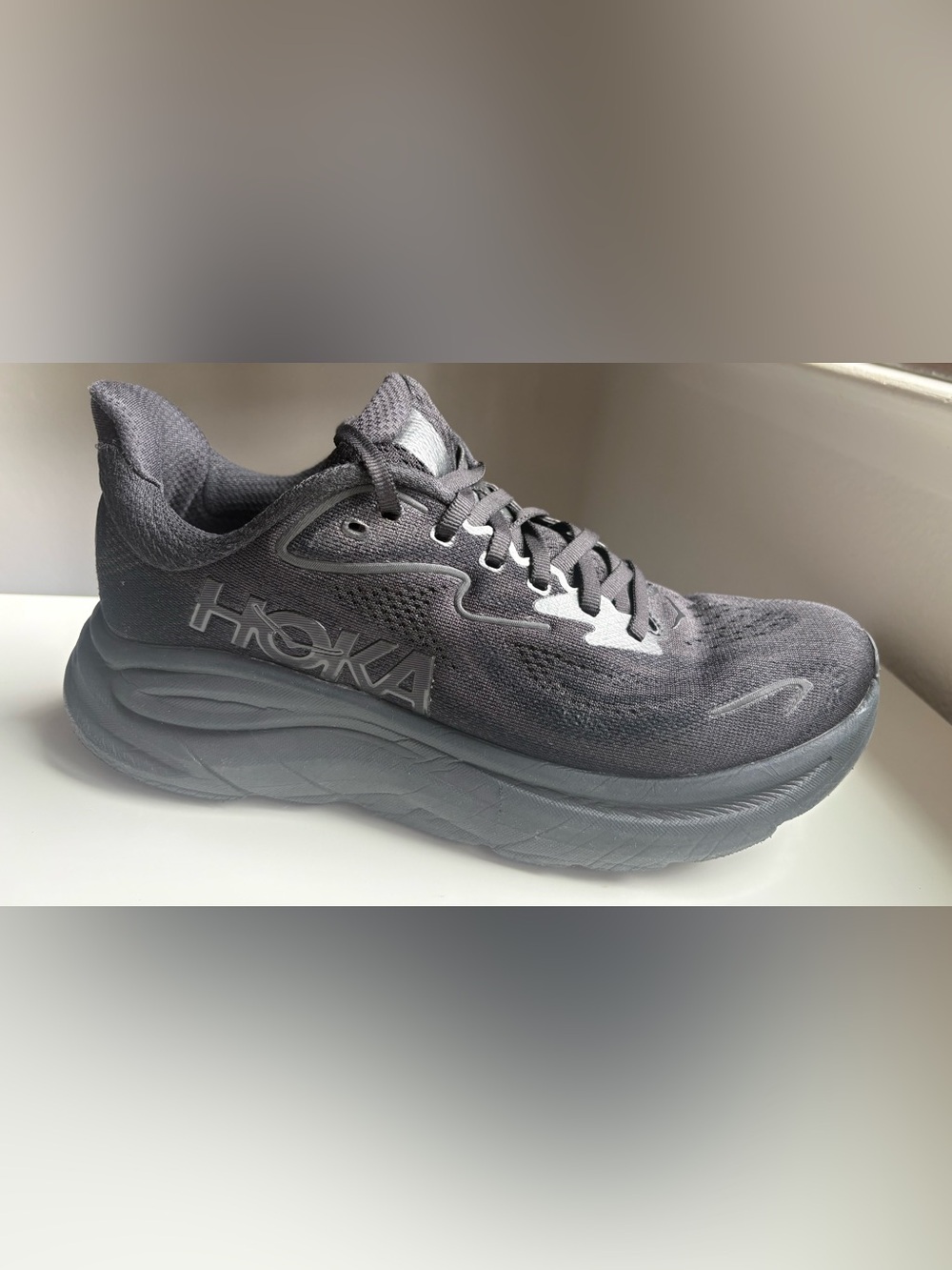 Hoka women’s  black Athletic Running Shoe
